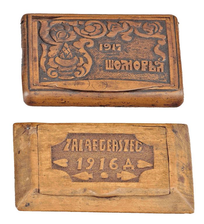 37. tétel, Cigarettatartó, 2 db