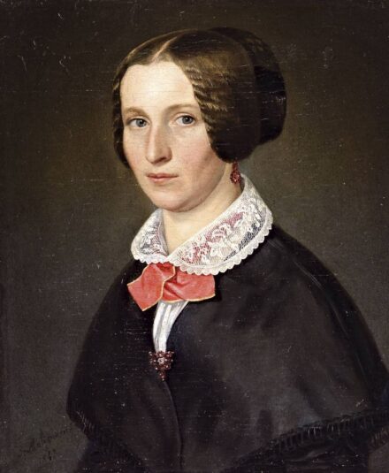 28. tétel, Női portré, 1847