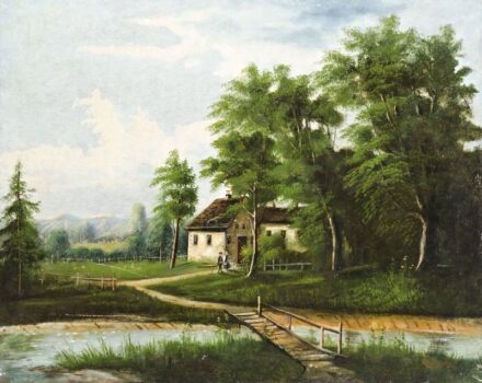48. tétel, Alpesi táj
