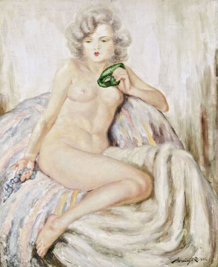 182. tétel, Akt pamlagon, 1935
