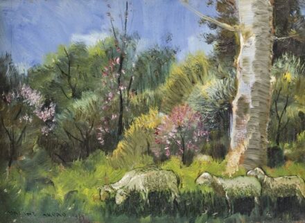 203. tétel, Legelés tavasszal, 1939