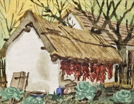 212. tétel, Paprikaszárítás