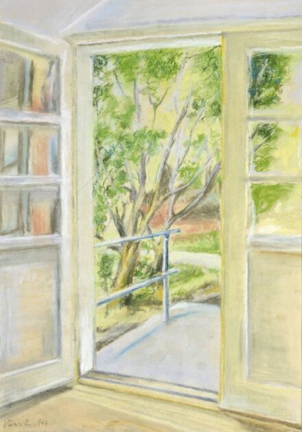 224. tétel, Kilátás a verandáról, 1947