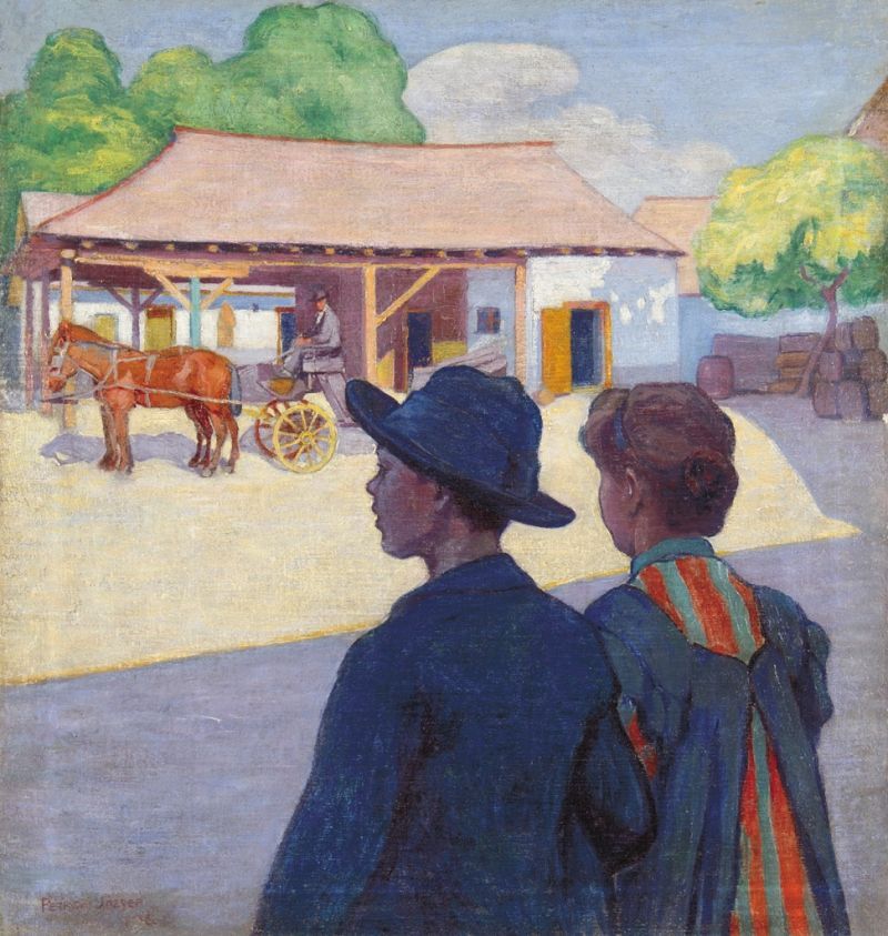 101. tétel, Koradélután (Napsütés), 1908