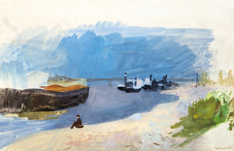 146. tétel, Duna part, 1960-as évek eleje