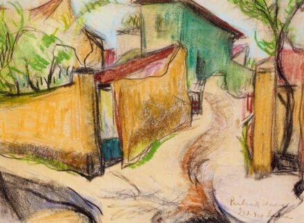 44. tétel, Szentendrei utcarészlet, 1943