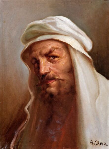 177. tétel, Grosz, Ignaz August (1847-1917): Arab férfi