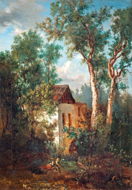 183. tétel, Molnár József (1821-1899): Vízimalom
