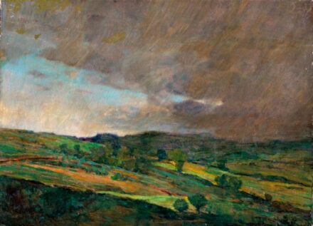 197. tétel, Basch Árpád (1873-1944): Ahrenhof látképe, 1922