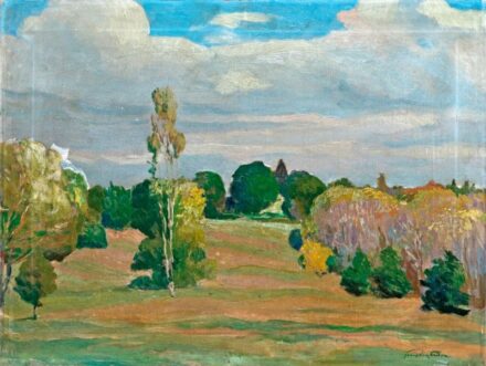 404. tétel, Frecskay Endre (1875-1919): "Gödöllői Erzsébet park"
