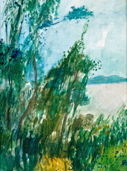 421. tétel, Bernáth Aurél (1895-1982): Gödi táj
