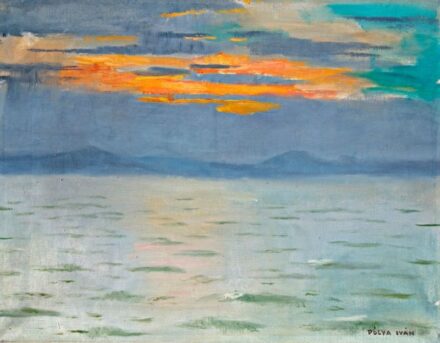 437. tétel, Pólya Iván (1889-1939): Naplemente a Balatonon