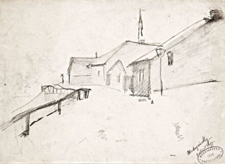 439. tétel, Mednyánszky László báró (1852-1919): Gellérthegyi utca