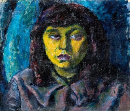 457. tétel, Járitz Józsa (1893-1986): Női portré