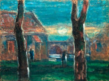 463. tétel, Miháltz Pál (1899-1988): Szerelmesek, 1981