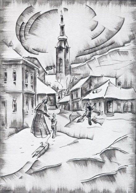 465. tétel, Gergely Imre (1868-1957 körül): "Tabán, 1937"