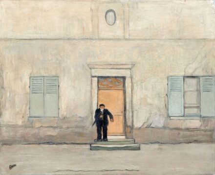467. tétel, Rossi, Joseph (1892-1930): Férfi esernyővel