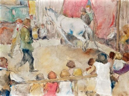 477. tétel, Fried Pál (1893-1976): Cirkusz