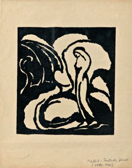 479. tétel, Mattis-Teutsch János (1884-1960): Kompozíció nőalakkal