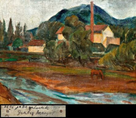 525. tétel, Gráber Margit (1895-1993): Zazar-part