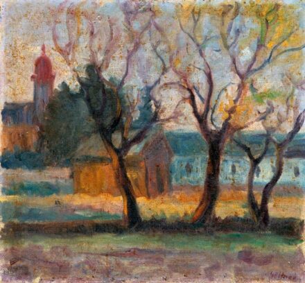 526. tétel, Göllner Elemér (1898-1972): Nagybánya ősszel