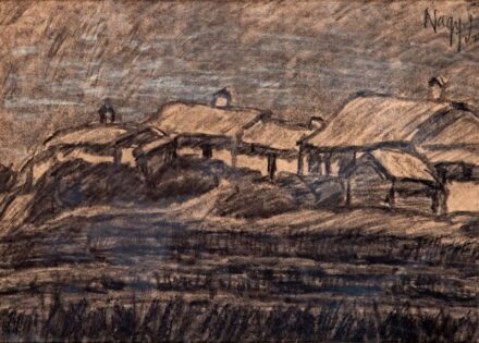 533. tétel, Nagy István (1873-1937): Faluvége