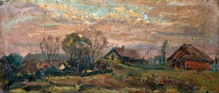 546. tétel, Bozsó János (1922-1998): Tanyavilág, 1955