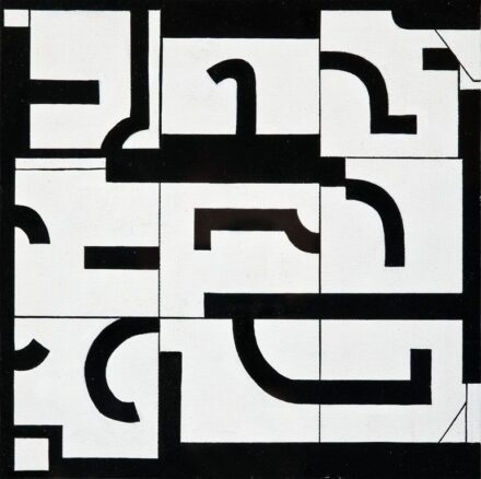 573. tétel, Konok Tamás (1930-): Labirintus, 1987