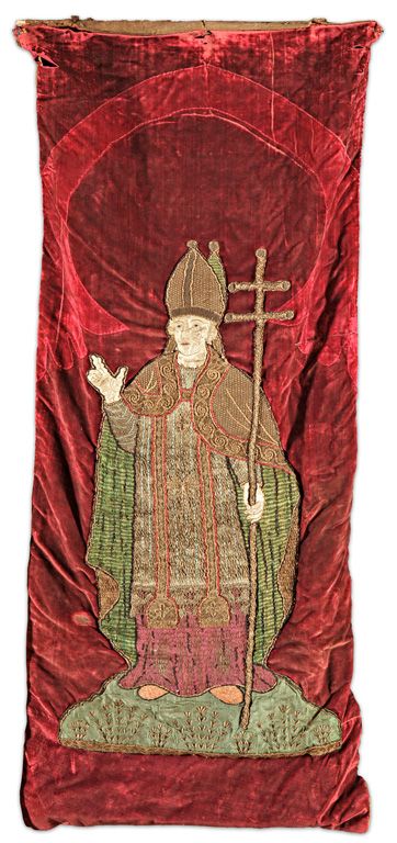 1175. tétel, Templomi zászló