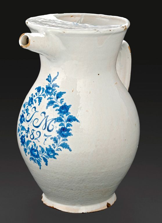 729. tétel, Szirupcsorgató kancsó