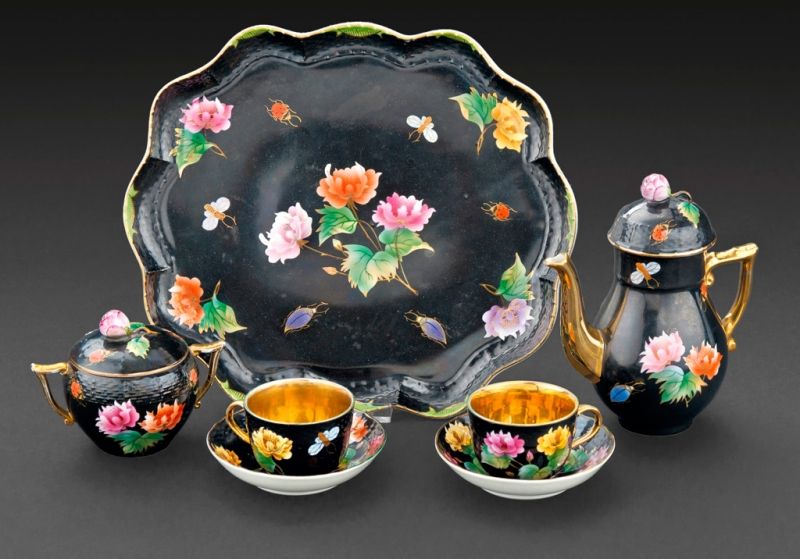 826. tétel, Kávéskészlet