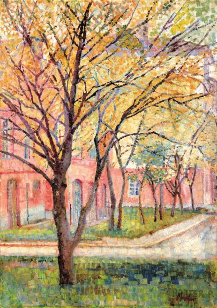 200. tétel, Porter Paula (1884-1944), Kertrészlet
