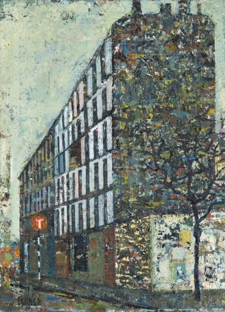 195. tétel, Lakner László (1936-), Párizsi szálloda, 1959
