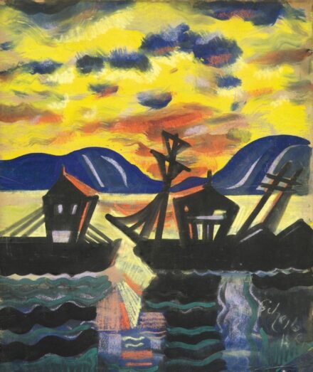 173. tétel, Scheiber Hugó (1873-1950), Hajók