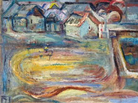 153. tétel, Tóth Menyhért (1904-1980), Falu