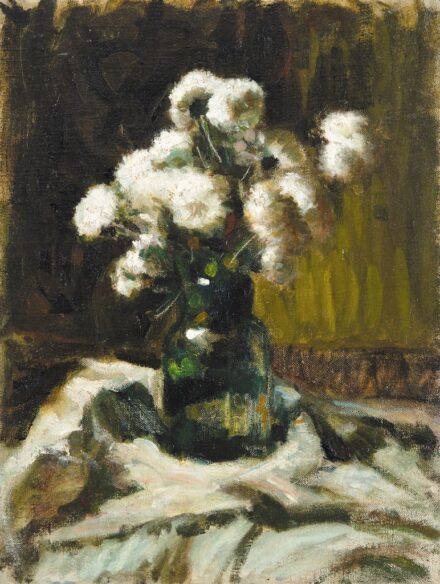 134. tétel, Koszta József (1861-1949), Virágcsendélet