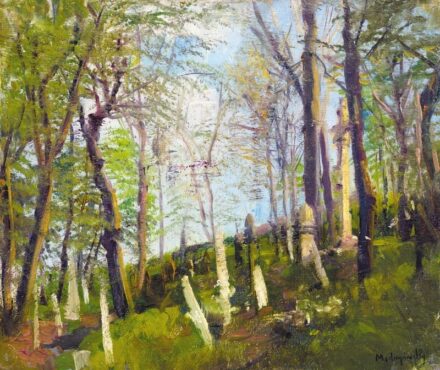 119. tétel, Mednyánszky László (1852-1919), Erdőbelső