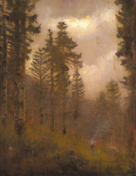 113. tétel, Mednyánszky László (1852-1919), Őszi erdő