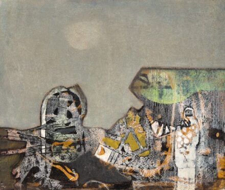 102. tétel, Bálint Endre (1914-1986), Törmelékek között, 1964