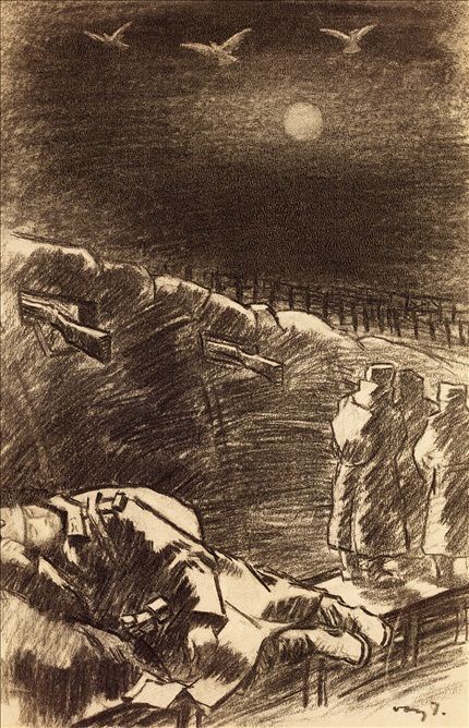 113. tétel, Lövészárok, 1916 körül