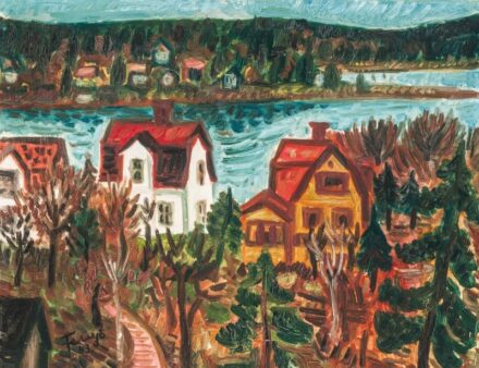 139. tétel,  Zebegényi táj, 1963
