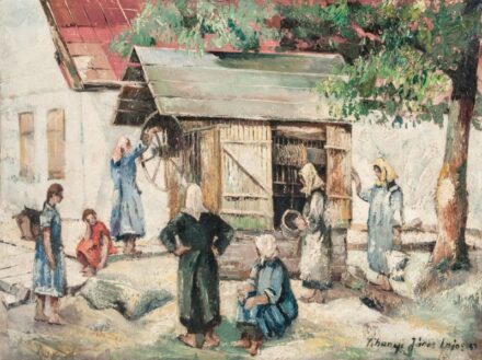 122. tétel,  A kútnál, 1937