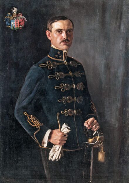 82. tétel,  Tiszt portréja, 1917