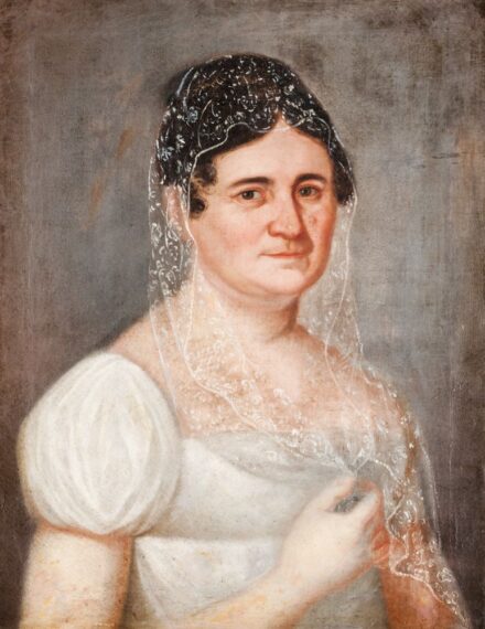 76. tétel,  Női portré, 1816