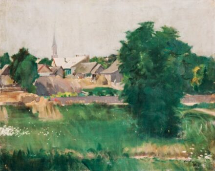 38. tétel,  Falurészlet, 1918