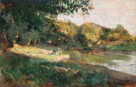14. tétel,  Szolnoki Tisza-part, 1902