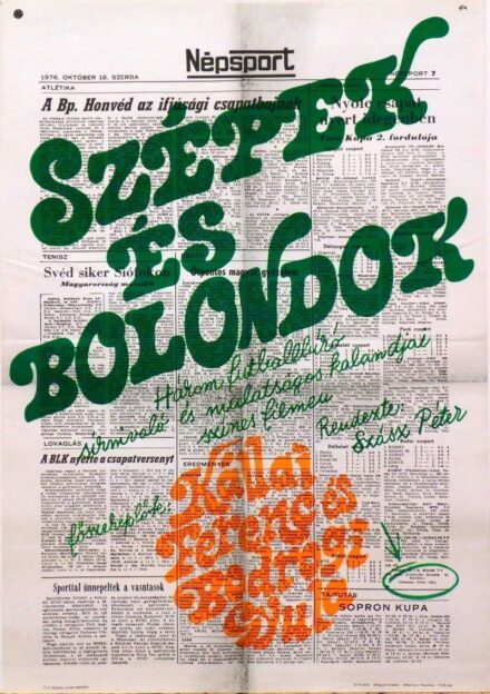 141. tétel,  Szépek és bolondok, 1976