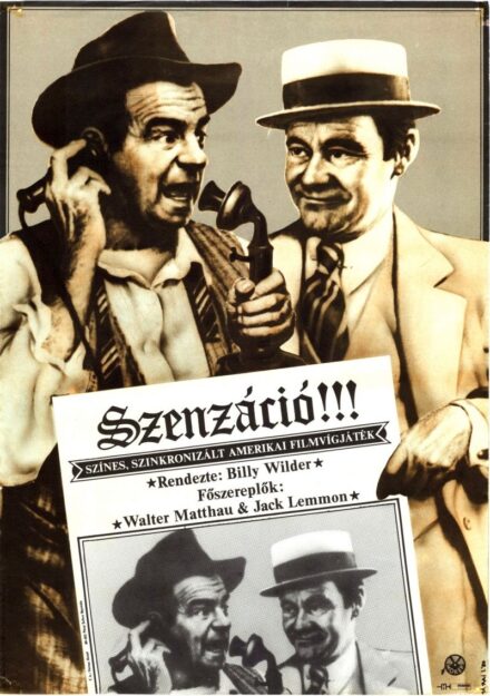 140. tétel,  Szenzáció, The Front Page, 1980
