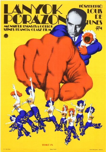 101. tétel,  Lányok pórázon, L'homme orchestre, 1971