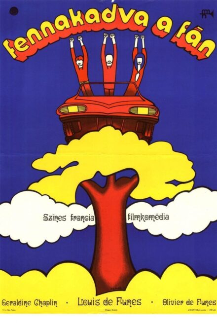 79. tétel,  Fennakadva a fán, Sur un arbre perché, 1972